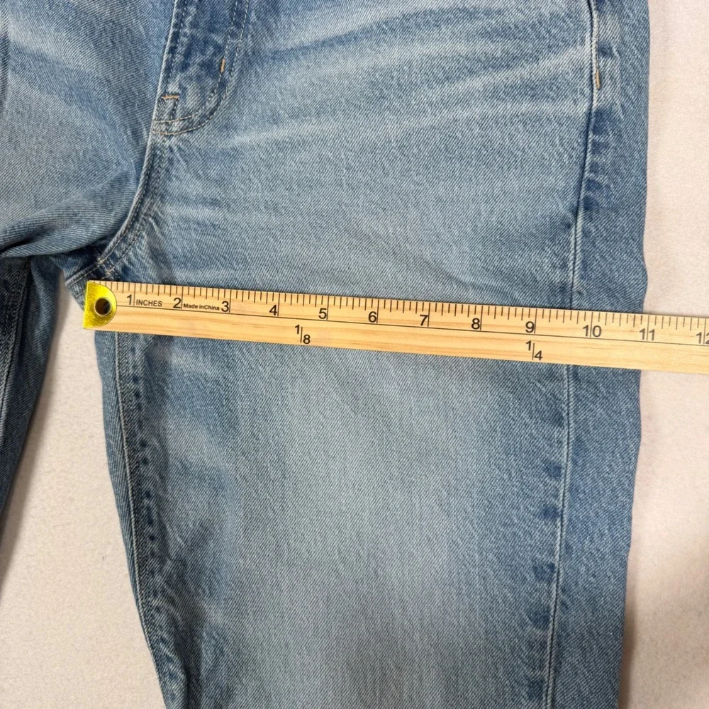 American Eagle Super High-Rise Ankle Straight Jeans Light Wash Womens 6 Regular - Picture 10 of 10